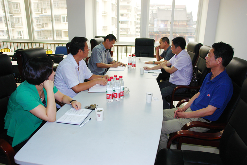 浙江科技信息研究院领导莅临泵阀平台调研