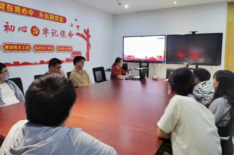 兰理工温州研究生联合培养基地开展7月主题班团活动