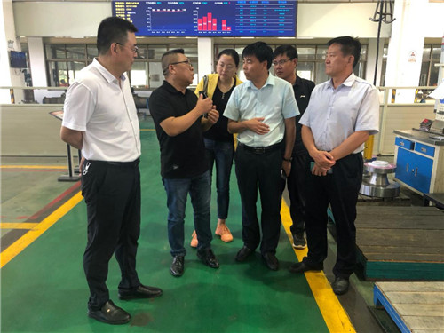 山东兰陵县智能制造产业园区调研永嘉阀门产业，共谋双赢发展