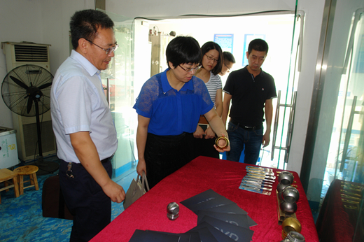 永嘉县吴小英副县长一行莅临泵阀研究院指导工作