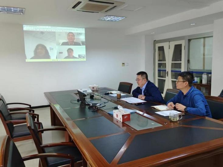 阀安格公司与兰理工温州泵阀院举行线上交流座谈会
