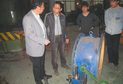 研究院协助科信阀门开展对外项目