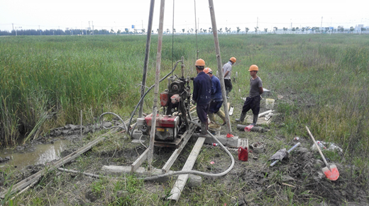 兰州理工大学温州科技园建设工程地质勘察工作如期展开