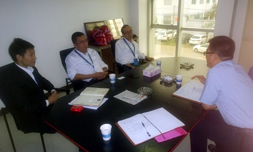 泵阀研究院走访浙江迦南科技有限公司