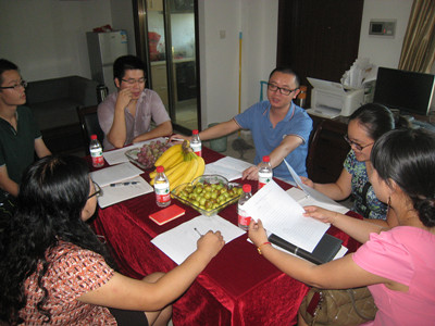 龙湾科技局高强副局长一行莅临龙湾院指导工作